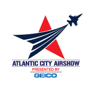 Atlantic City Airshow: Present by Geico logo