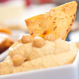 Vegan Hummus & Flatbread Chips