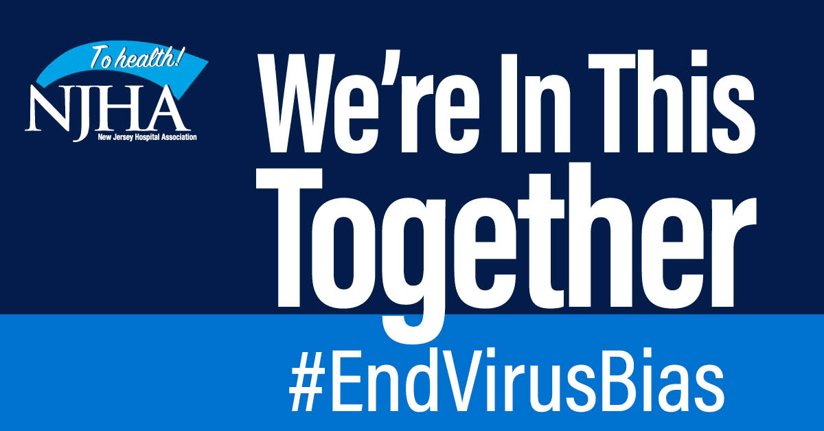 NJHA - We're In This Together #EndVirusBias
