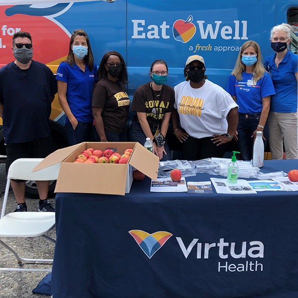 Virtua Health’s pop-up farmers market brings fresh produce to food deserts.