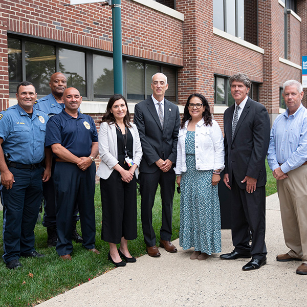 Monmouth Medical Center, part of RWJBarnabas Health, supports resiliency efforts for local police officers.