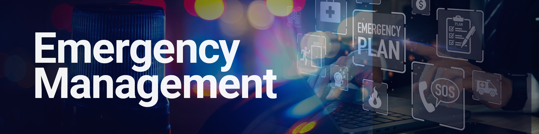 Emergency Management banner 2025