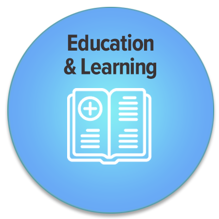Education and Learning button