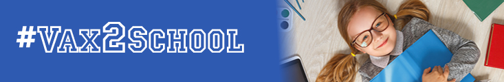Vax2School Vaccination Toolkit banner