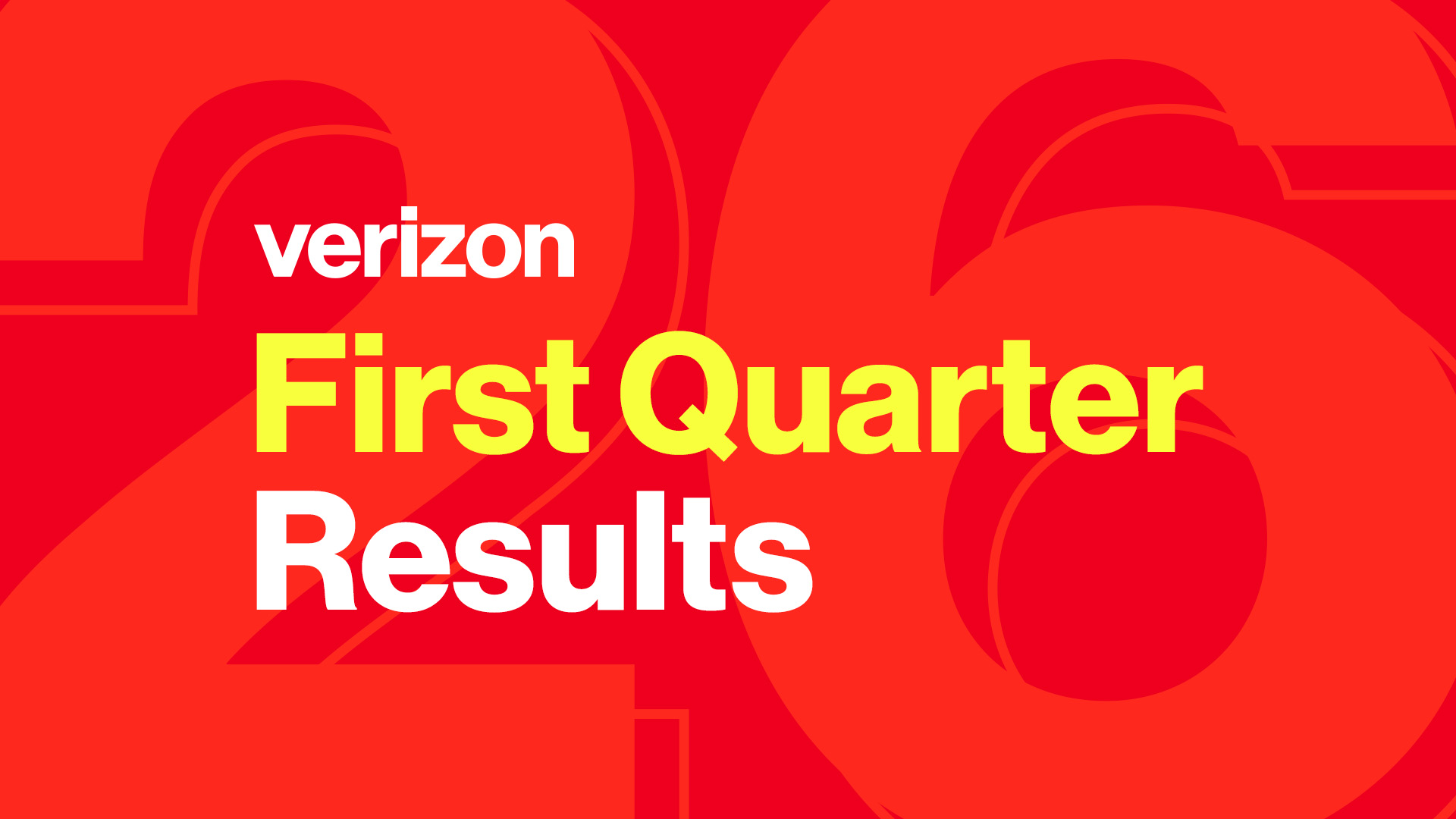 Click to view the Verizon 1st quarter 2026 report PDF