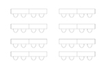 Classroom style seating sample