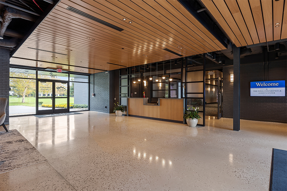 NJHA Conference & Event Center reception area