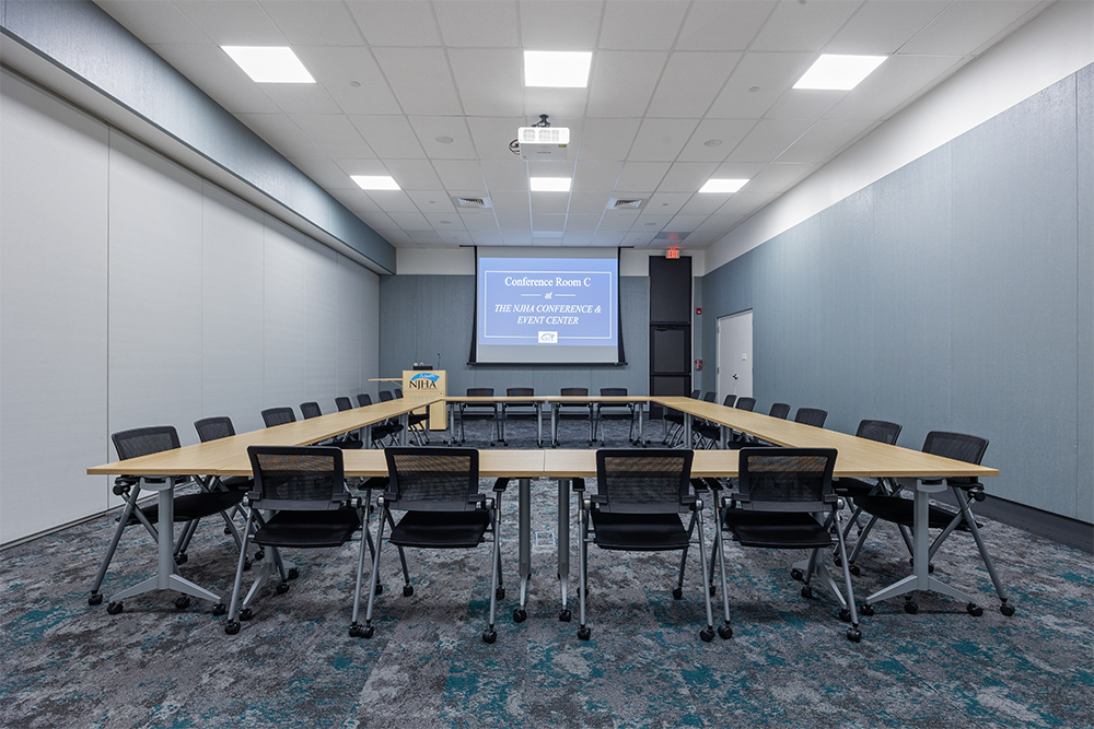 NJHA Conference & Event Center conference room C